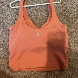 !!!LIMITED EDITION!!! MAPLE PEACH LULULEMON ALIGNED TANK SIZE 2